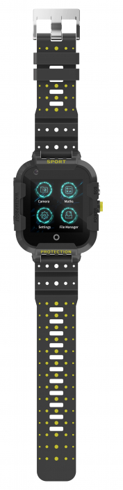 Curea Ceas Inteligent pentru copii WONLEX KT12 Negru [2]