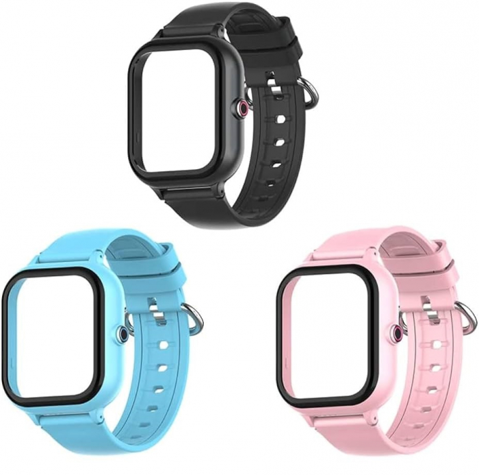 Curea Ceas Inteligent pentru copii WONLEX K24 Roz [2]