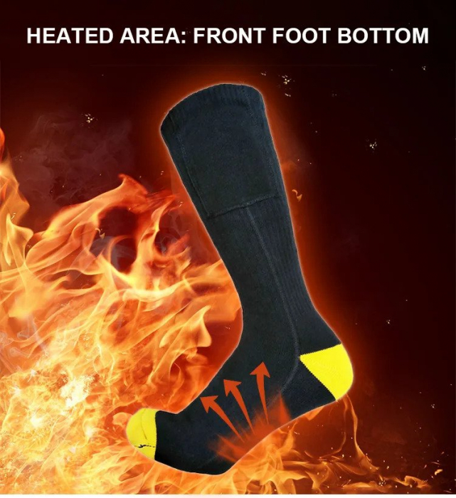 Sosete (Ciorapi) Incalzite Electric cu Baterii - marimea 41-46 [4]