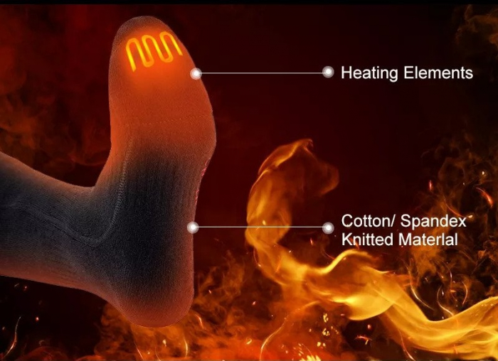 Sosete (Ciorapi) Incalzite Electric cu Telecomanda - marimea 41-46 [7]