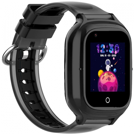Ceas Inteligent cu GPS pentru copii WONLEX KT23 4G Negru, apelare video, rezistent la apa, localizare WiFI si monitorizare spion [5]
