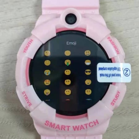 Ceas Inteligent cu GPS pentru copii WONLEX KT25 4G Roz, apelare video, rezistent la apa, localizare WiFI si monitorizare spion [1]