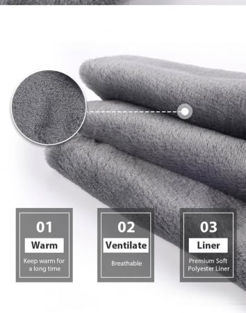 Esarfa Incalzita Electric cu Baterie Externa (neinclusa) [5]