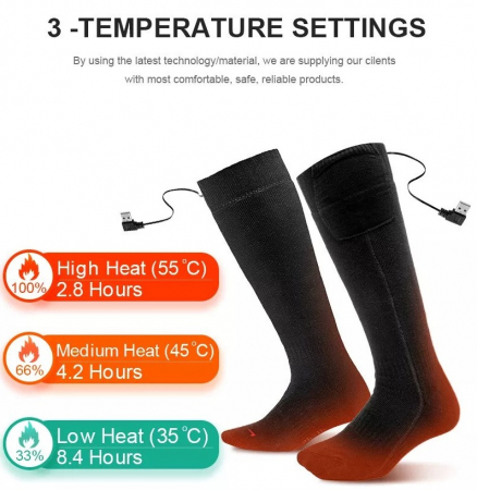 Sosete (Ciorapi) Incalzite Electric cu Telecomanda - marimea 35-40 [4]