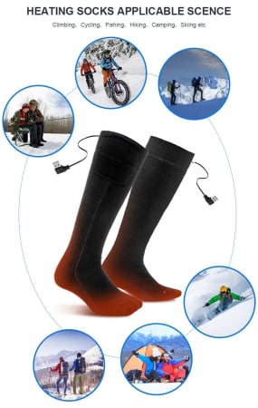 Sosete (Ciorapi) Incalzite Electric cu Telecomanda - marimea 35-40 [2]