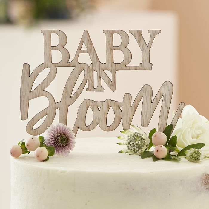 baby in bloom cake topper [2]