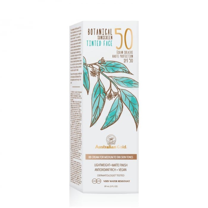 Australian Gold Botanical SPF 50 Tinted Face Lotion Medium Tan - 89ml [2]