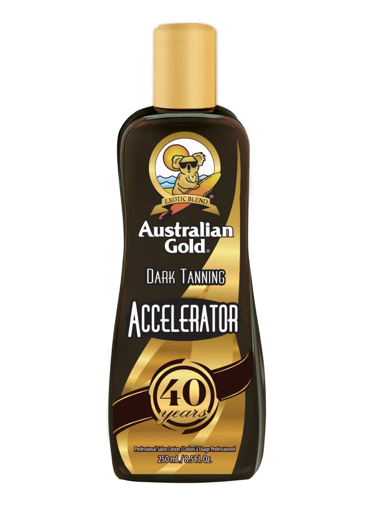 Loțiuni Bronzare - Australian Gold Accelerator - Aniversare 40 ani - Flacon 250 ml