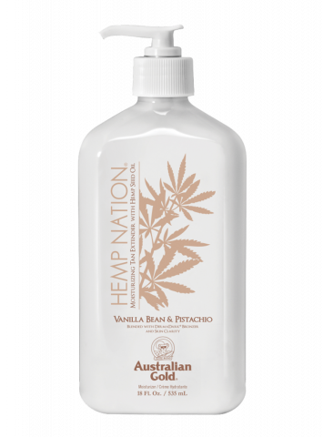 %REDUCERI - Australian Gold Hemp Nation Vanilla Bean & Pistachio - 535 ml