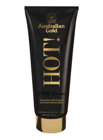 Loțiuni Bronzare - Australian Gold Hot! DHA Bronzer Flacon - 250ml