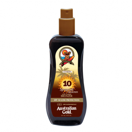 Australian Gold SPF 10 Spray Gel cu Bronzanti Atomizor - 237ml [3]