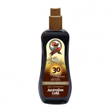 Australian Gold SPF 30 Spray Gel cu Bronzanti Atomizor - 237ml [1]