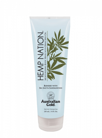 Skin Care - Hemp Nation Sea Salt & Sandalwood Body Wash Flacon - 235ml