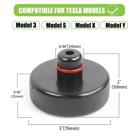 Tampon cauciuc pentru cric/elevator compatibil Tesla [1]