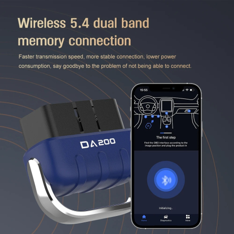 Tester diagnoza Auto DA200 cu aplicatie AI [8]