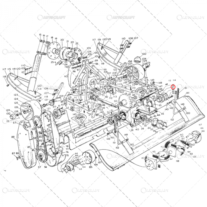 RULMENT FREZA TOCATOR DE PAMANT HOWARD [3]