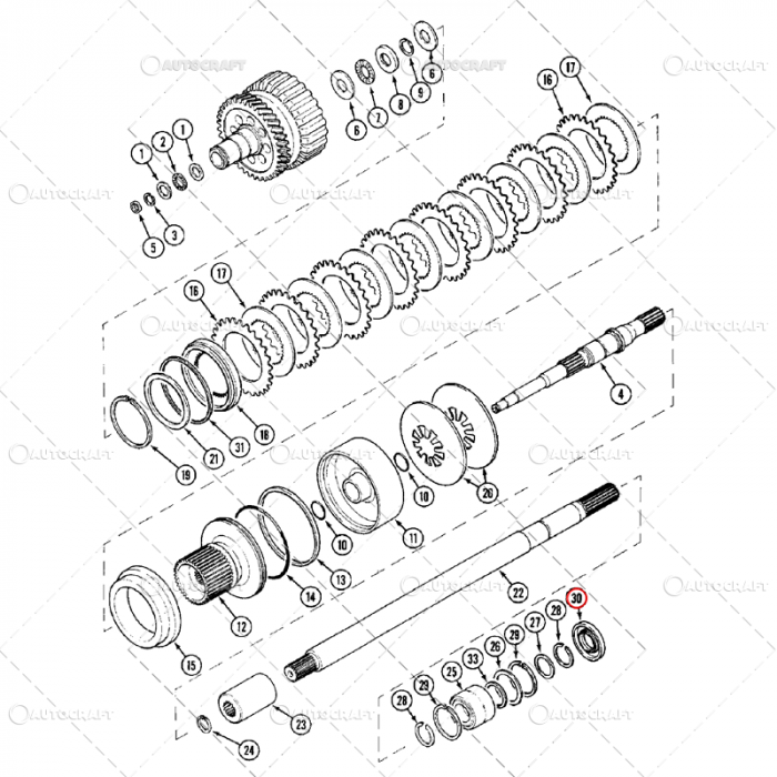 SIMERING TRANSMISIE CASE IH, MAXXUM, MX [2]