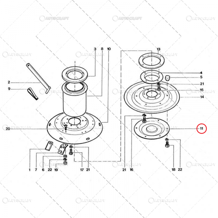 DISC TALER COASA ROTATIVA DEUTZ FAHR KM 24 [4]