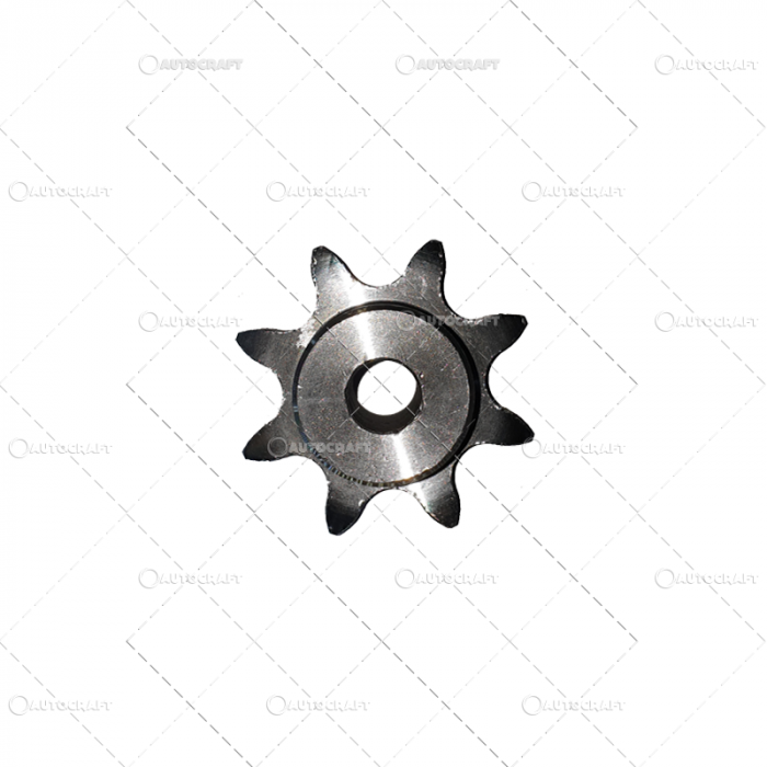 12B-1 Z=8 PINION CU BUTUC ROATA DINTATA PENTRU LANT [3]
