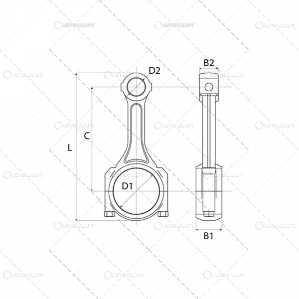BIELA MOTOR MASSEY FERGUSON [2]