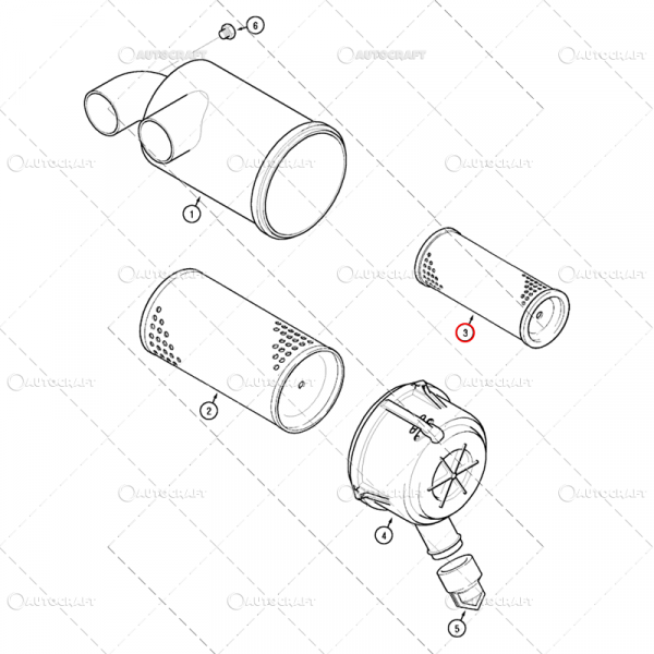 FILTRU AER INTERIOR CASE IH [2]