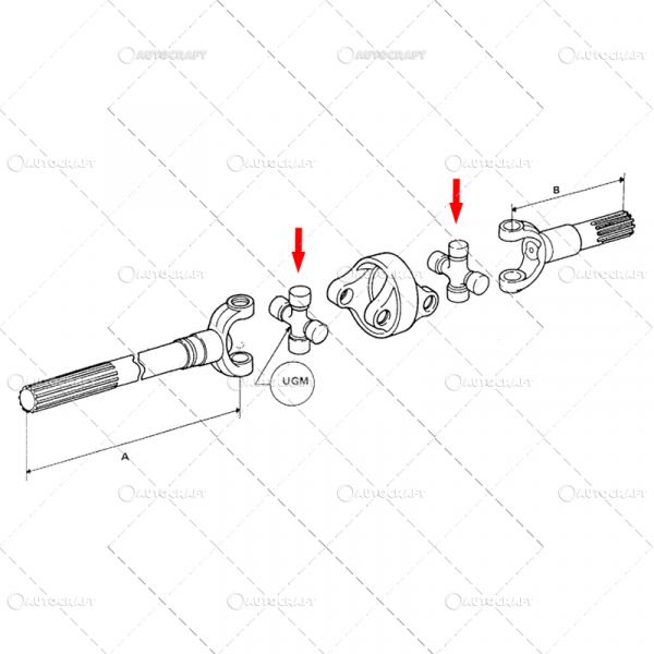 30X92 CRUCE CARDAN FIAT [3]