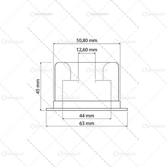 GARNITURA CAUCIUC TIJA FRANARE MASSEY FERGUSON 1860959M1 [2]