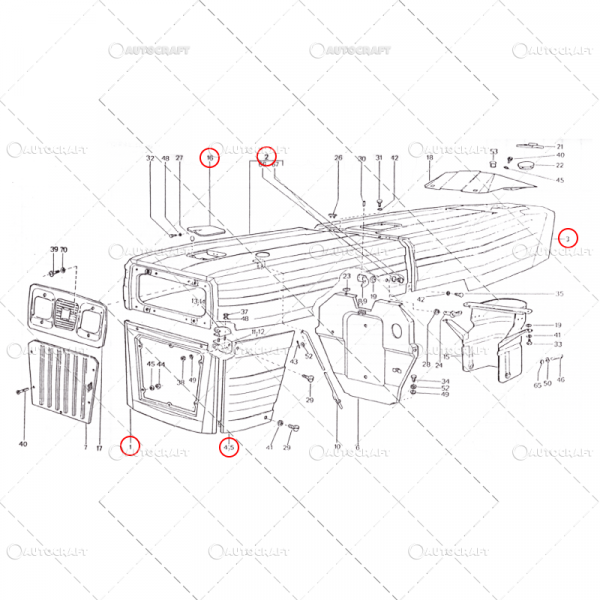 SET CAPOTAJE UTB TRACTOR U650 [4]