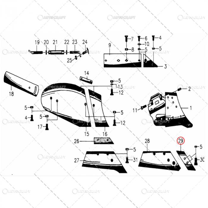 VARF BRAZDAR PENTRU PLUG NIEMEYER STANGA [3]