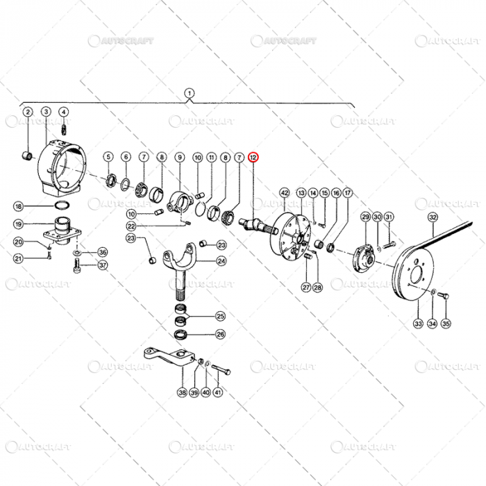 ARBORE AX EXCENTRIC COMBINA CLAAS [2]
