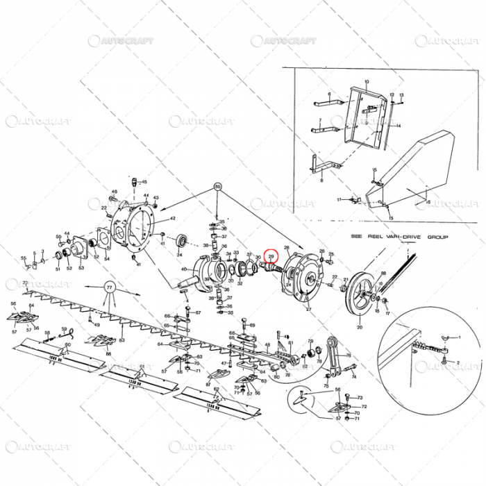 ARBORE AX EXCENTRIC COMBINA NEW HOLLAND [2]