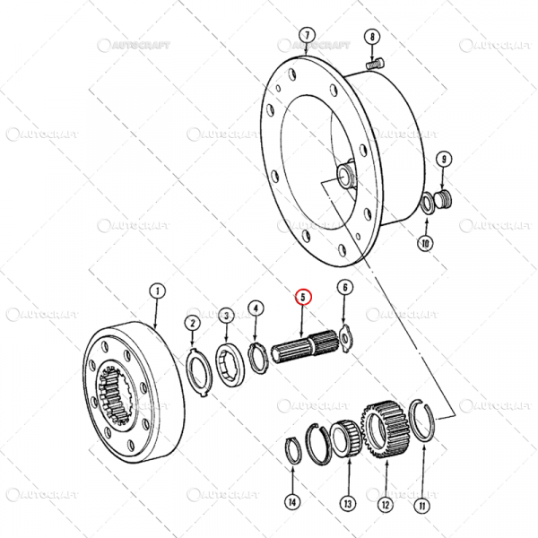 AX PLANETAR JOHN DEERE Z=18/22 [3]