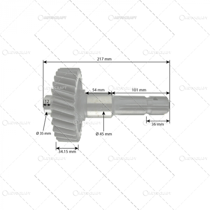 AX PRIZA PUTERE 540 RPM CASE IH [2]