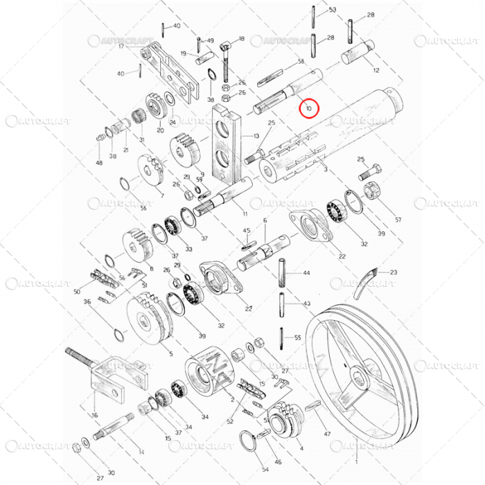 AX ROLA VALTURI FULIE MARE CULEGATOARE PORUMB SIP FI30x193 [2]