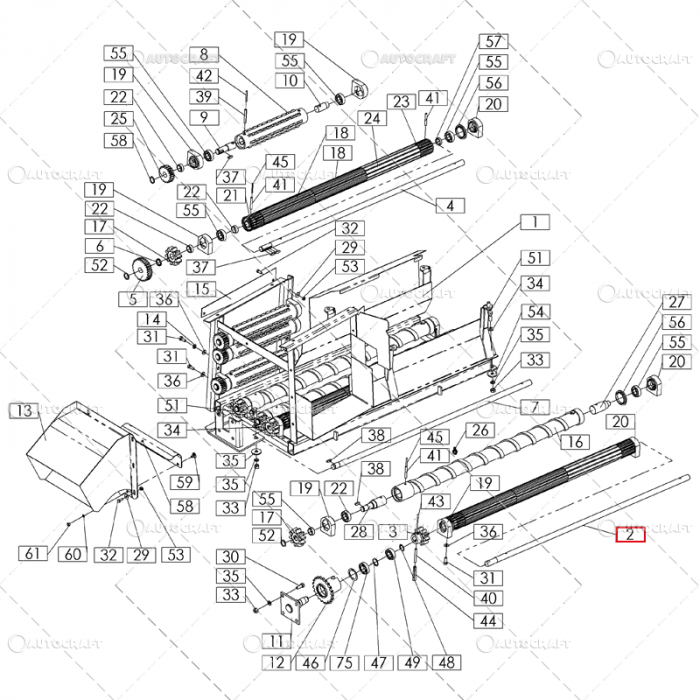AX VALTURI DEPANUSATORI CULEGATOARE PORUMB SIP FI25x1258 [2]