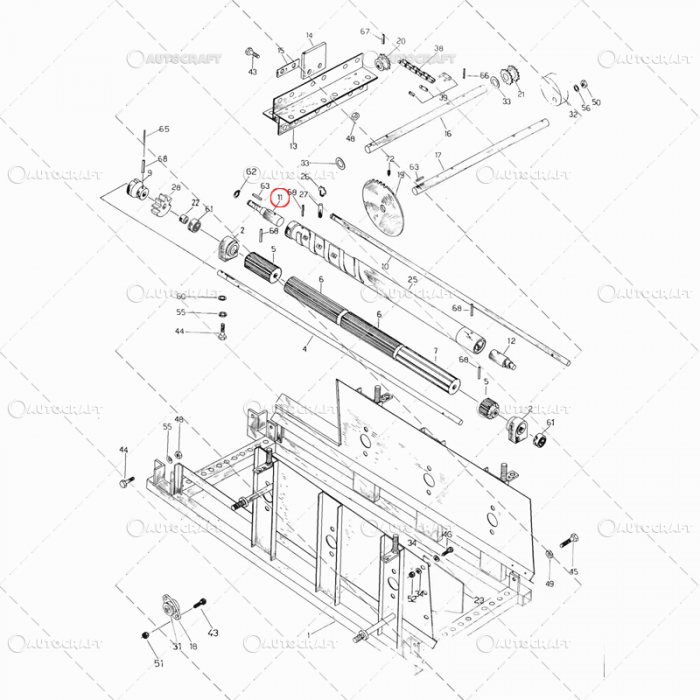 AX VALTURI DEPANUSATORI CULEGATOARE PORUMB SIP FI40X148 [2]