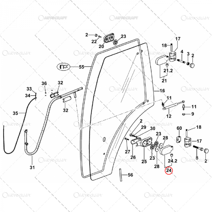 BALAMA INFERIOARA USA STANGA DEUTZ, SAME, HURLIMANN, LAMBORGHINI [2]