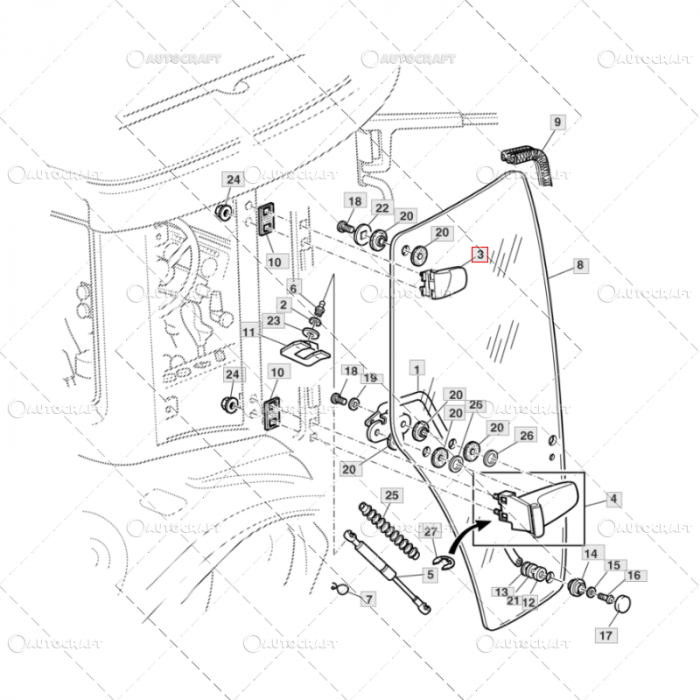 BALAMA SUPERIOARA USA STANGA JOHN DEERE [2]