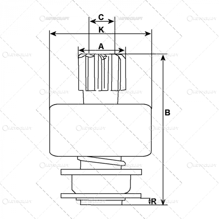 BENDIX ELECTROMOTOR FIAT SOMECA [2]