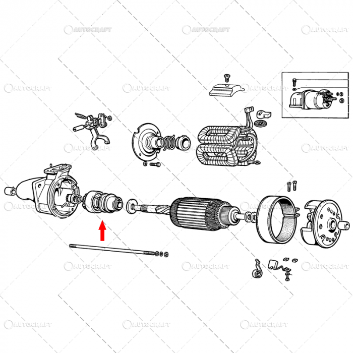 BENDIX ELECTROMOTOR FIAT SOMECA [3]