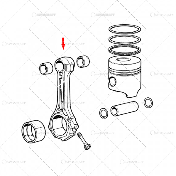 BIELA MOTOR FIAT Ø 34 MM [2]