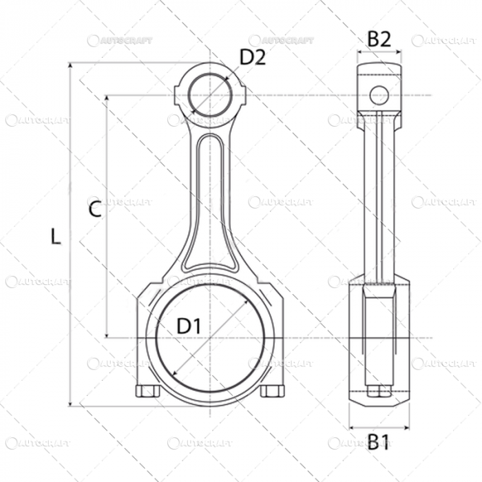 BIELA MOTOR MWM, FENDT, CASE IH, RENAULT [2]