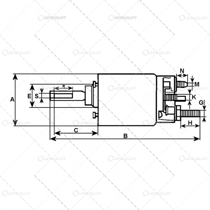 SOLENOID BOBINA ELECTROMOTOR MASSEY FERGUSON [3]