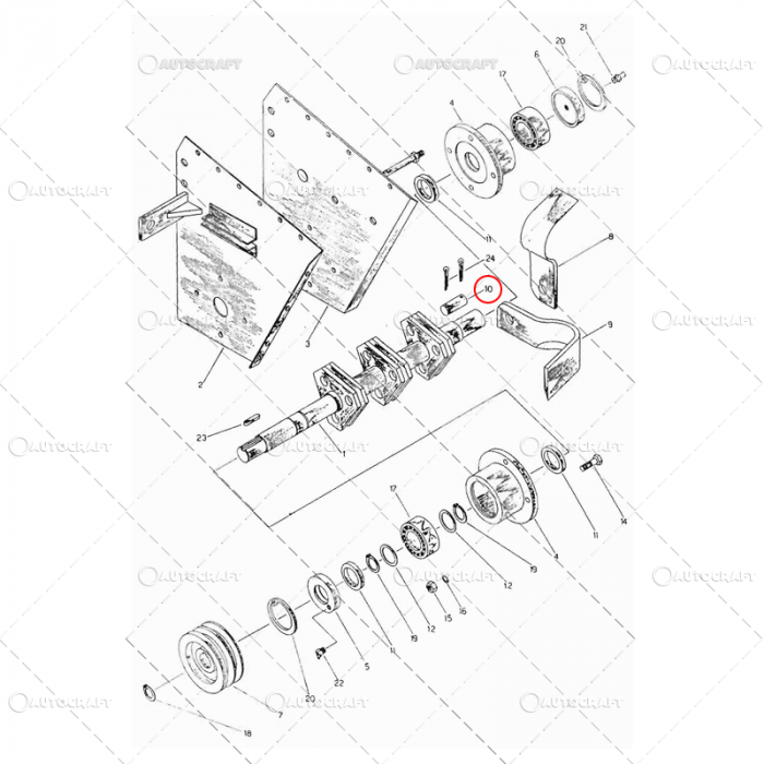 BOLT CUTIT CULEGATOARE PORUMB SIP FI 20x43 [2]