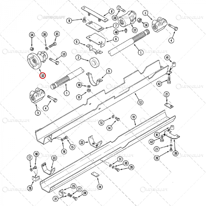 BUCSA CUPLARE 4X4 CASE IH [3]
