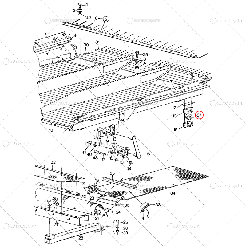 BUCSA PLAN CASA SITELOR COMBINA NEW HOLLAND, LAVERDA 20X40X40MM [2]