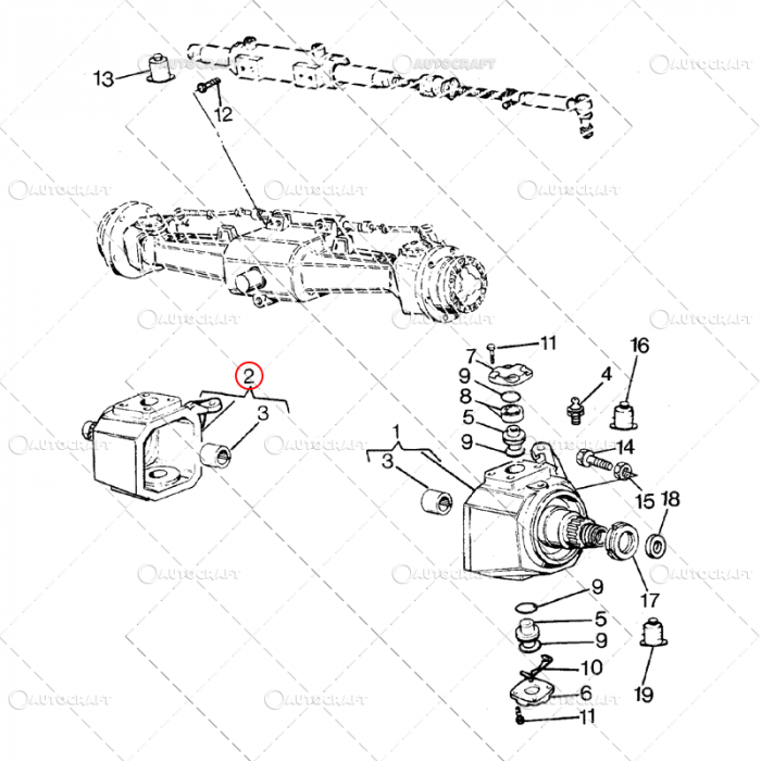 BUCSA PLANETARA FATA LANDINI, MASSEY FERGUSON [3]