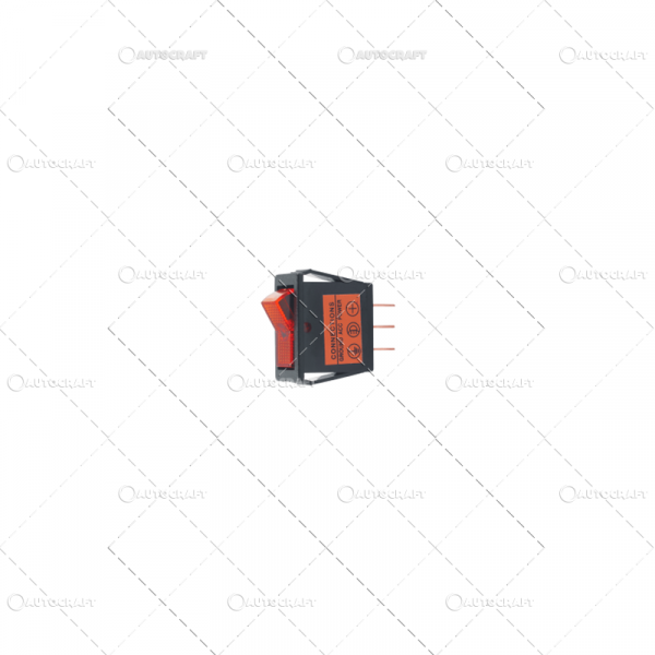 BUTON ROSU COMUTATOR INTRERUPATOR 12V 16A [2]