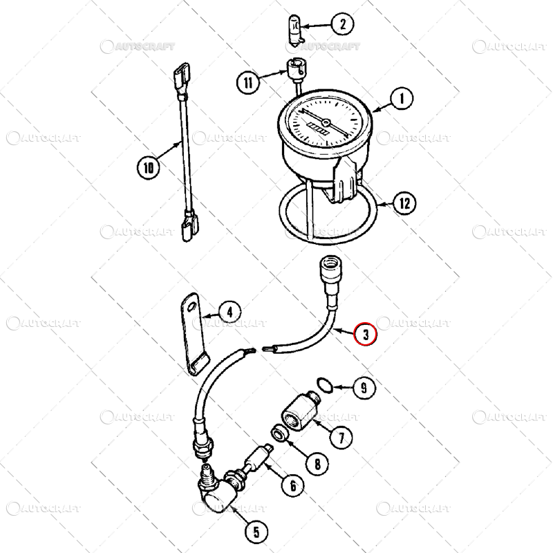CABLU TUROMETRU CASE IH 1500 MM [2]