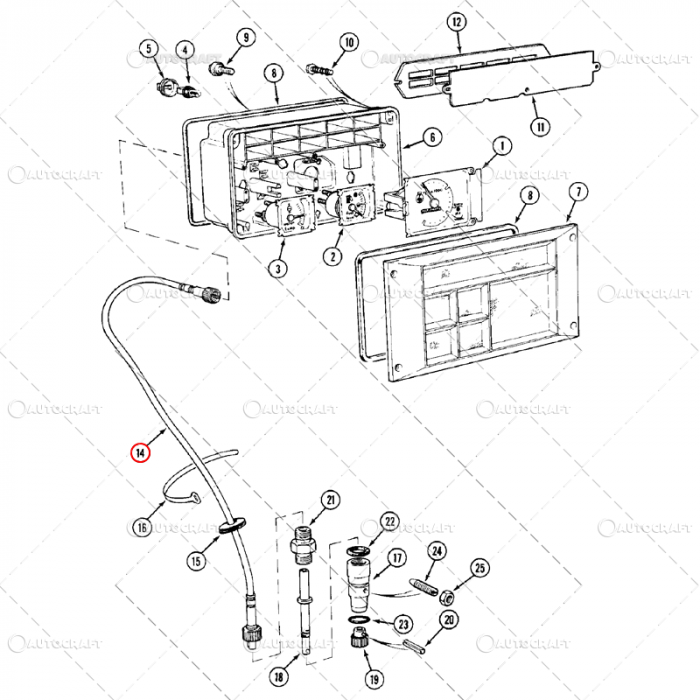 CABLU TUROMETRU DAVID BROWN [2]